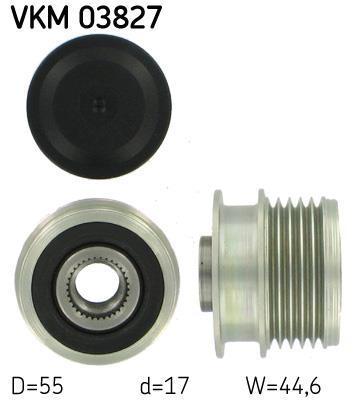 Rueda libre alternador SKF ref. VKM 03827